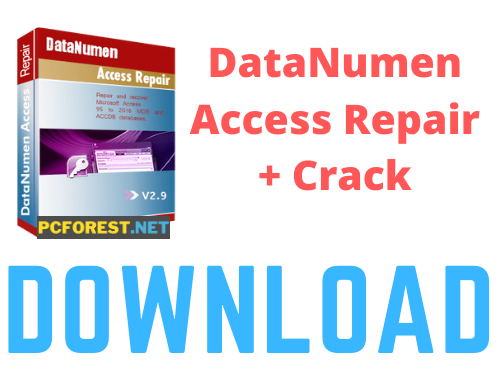 DataNumen Access Repair Crack 3.8 with keygen [Latest]